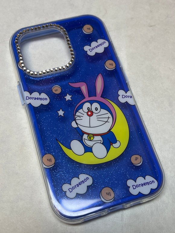 DORAEMON NAVY BLUE STONE CASE 13 pro