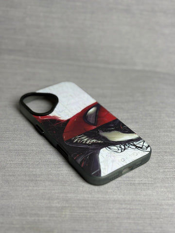 Venom Spider-Man half’face