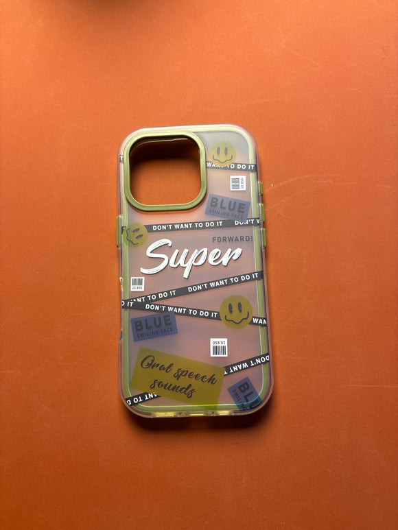 SUPER HOLOGRAPHIC CASE 15 pro