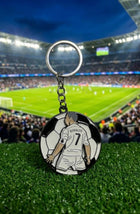 RONALDO METAL KEYCHAIN