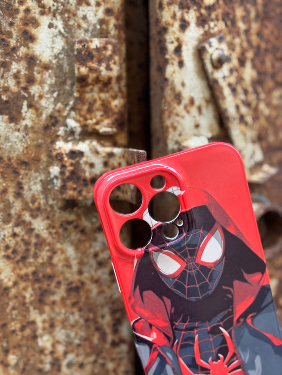 SILICONE SPIDER-MAN PRINTED CASE