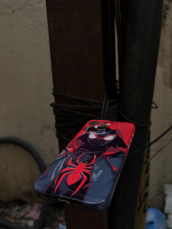 SILICONE SPIDER-MAN PRINTED CASE