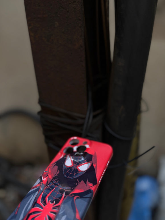 SILICONE SPIDER-MAN PRINTED CASE