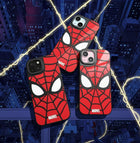 3D Embossed SpiderMan Series iPhone 15 promax