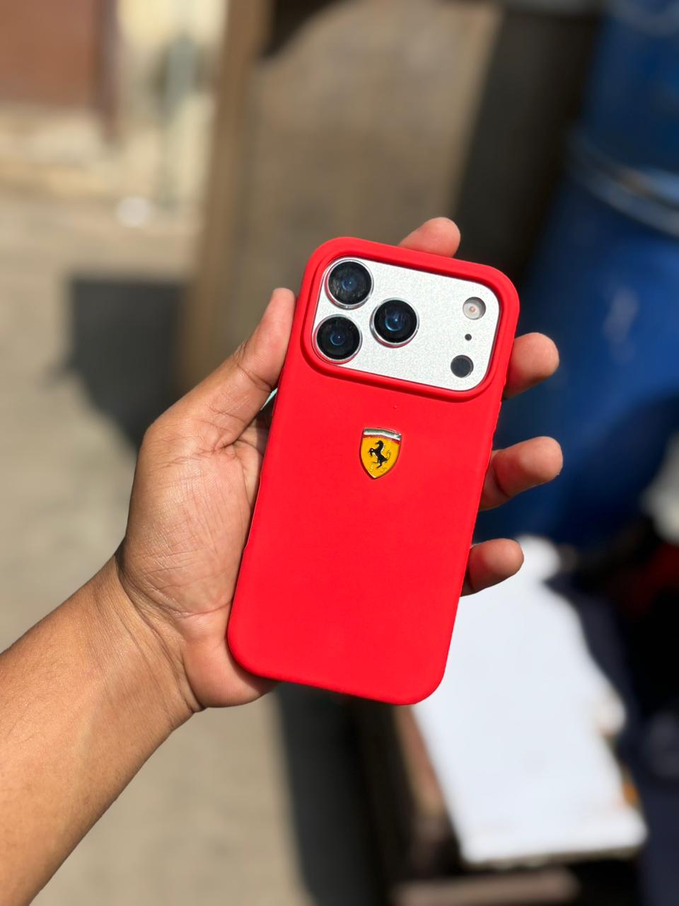 Basic Red Ferrari iphone 14 PRO MAX