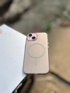 MATTE MAGSAFE TRANSPARENT FIBER CASE IPHONE 14/15 PLUS