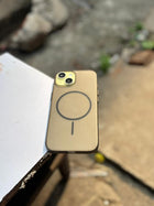 MATTE MAGSAFE TRANSPARENT FIBER CASE IPHONE 14/15 PLUS