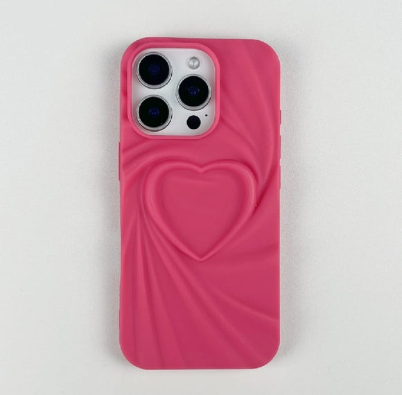 HEART SHAPED SILICONE CASE