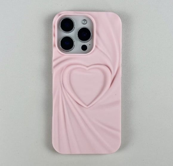 HEART SHAPED SILICONE CASE