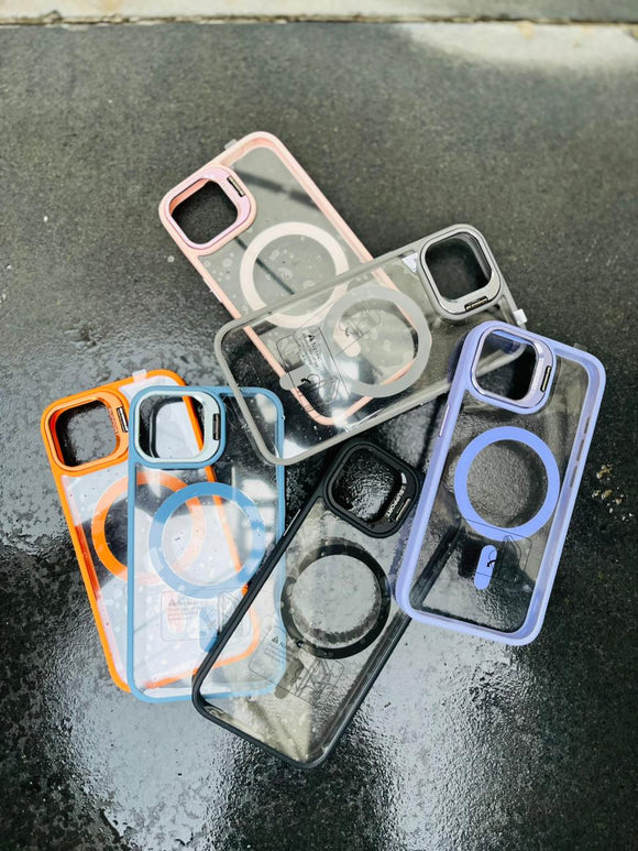 LENS CASE WITH METAL STAND IP 16 PRO